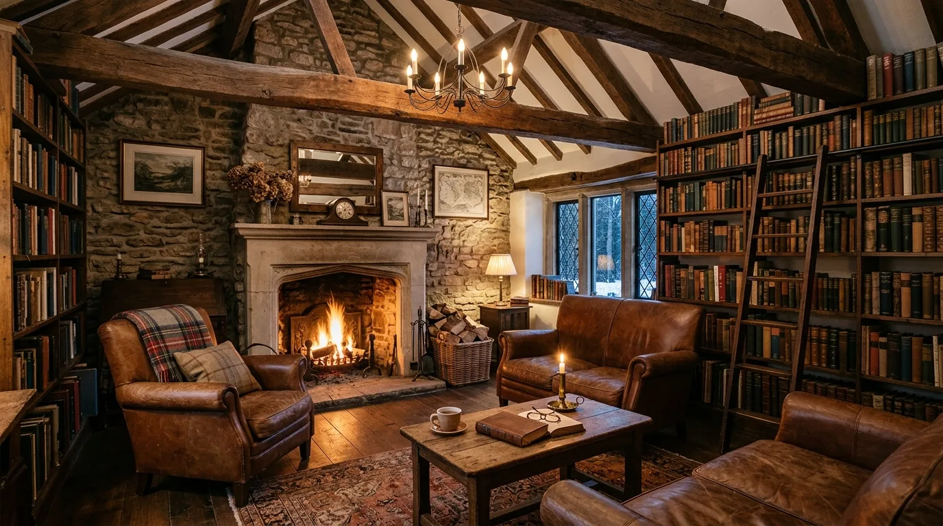 14 Cozy Home Library Ideas for a Book Lover's Dream Reading Room inspiration image 6