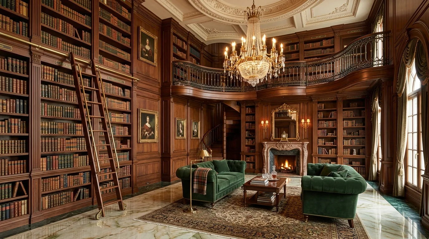 14 Cozy Home Library Ideas for a Book Lover's Dream Reading Room inspiration image 8