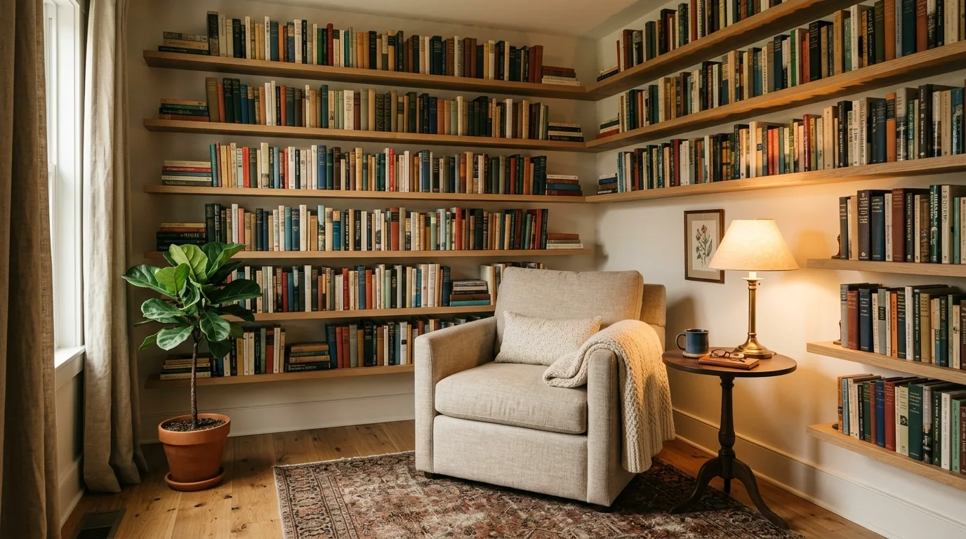14 Cozy Home Library Ideas for a Book Lover's Dream Reading Room inspiration image 9