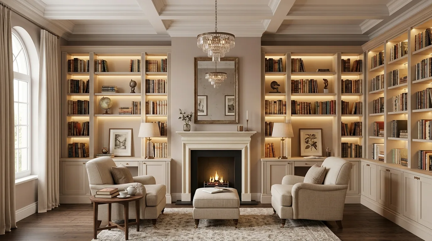 14 Cozy Home Library Ideas for a Book Lover's Dream Reading Room inspiration image 14
