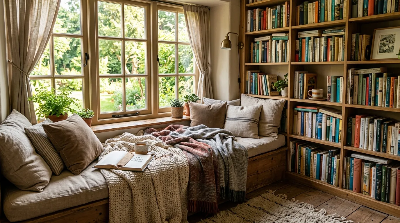 13 Cozy Reading Nook Ideas for a Quiet Book Lover's Escape hero image