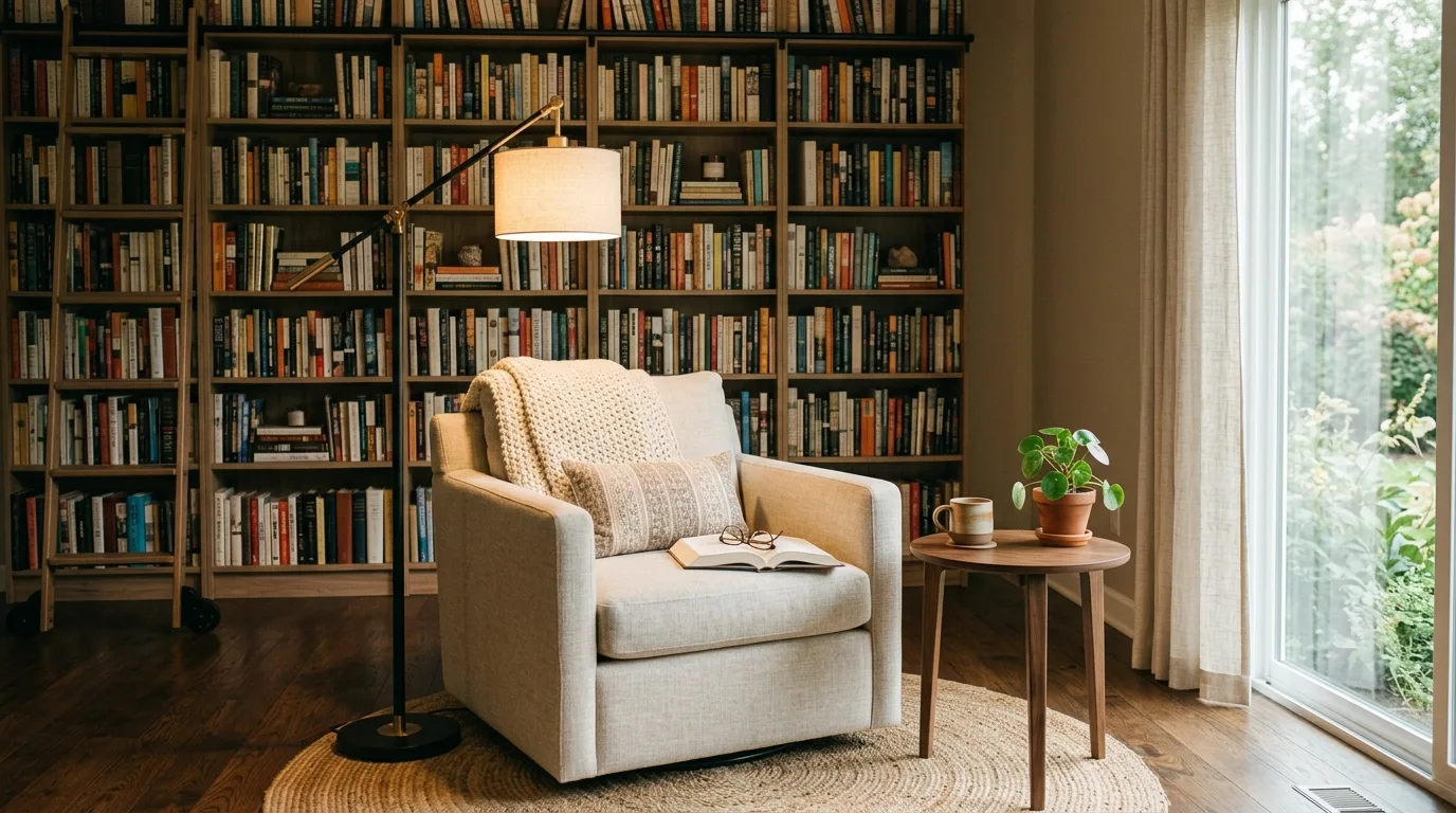 13 Cozy Reading Nook Ideas for a Quiet Book Lover's Escape inspiration image 2