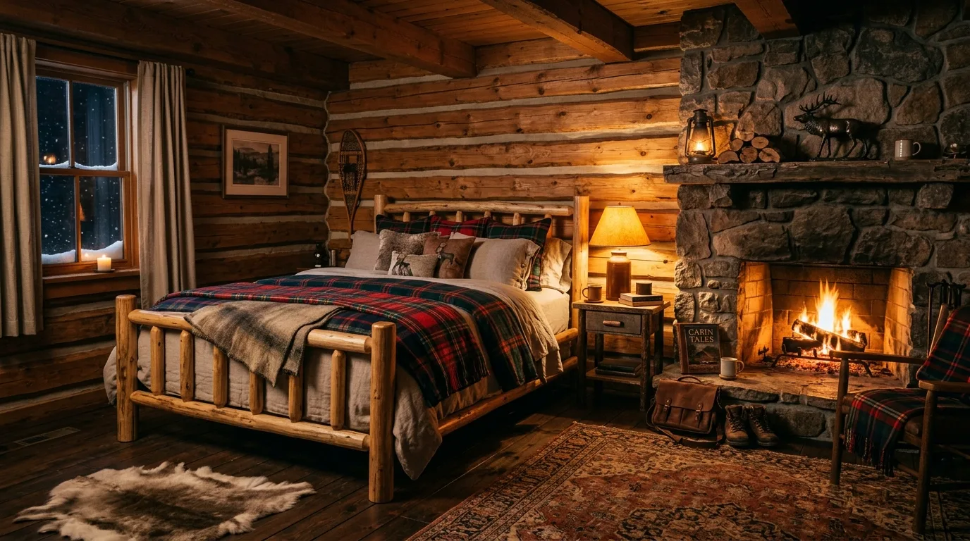 14 Cozy Rustic Bedroom Ideas for a Warm Cabin-Inspired Sanctuary hero image