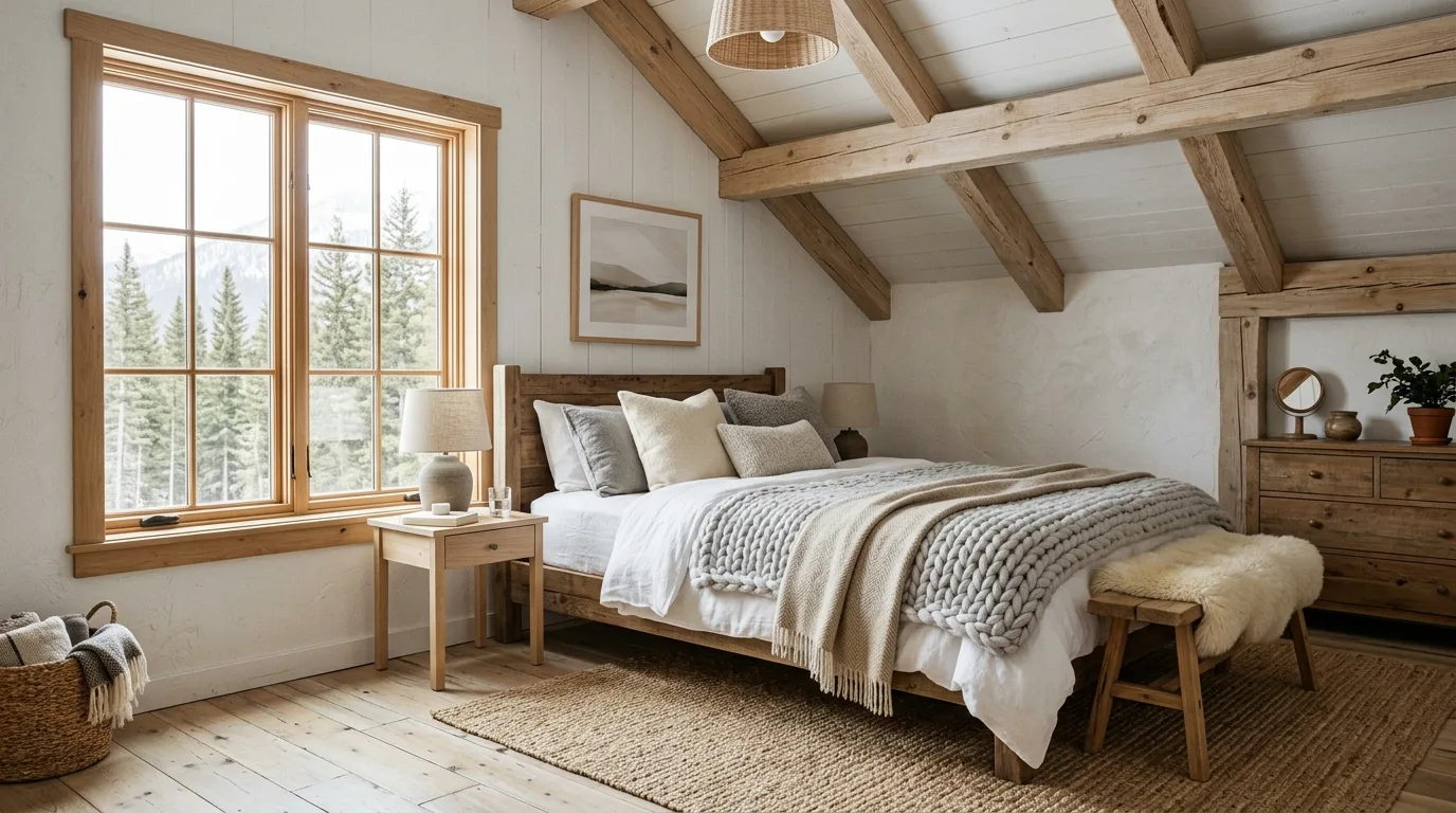 14 Cozy Rustic Bedroom Ideas for a Warm Cabin-Inspired Sanctuary inspiration image 7