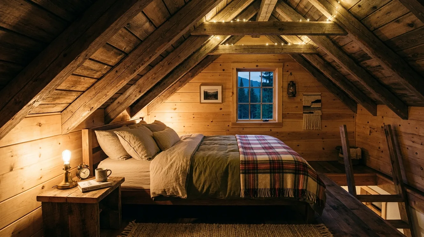 14 Cozy Rustic Bedroom Ideas for a Warm Cabin-Inspired Sanctuary inspiration image 9