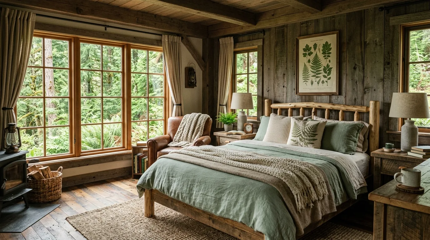 14 Cozy Rustic Bedroom Ideas for a Warm Cabin-Inspired Sanctuary inspiration image 11