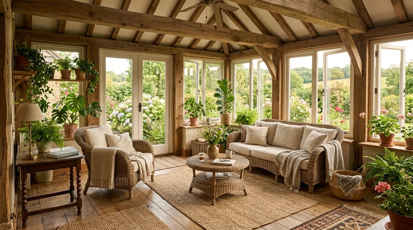 13 Cozy Sunroom Ideas for a Light-Filled Relaxation Space inspiration image 3