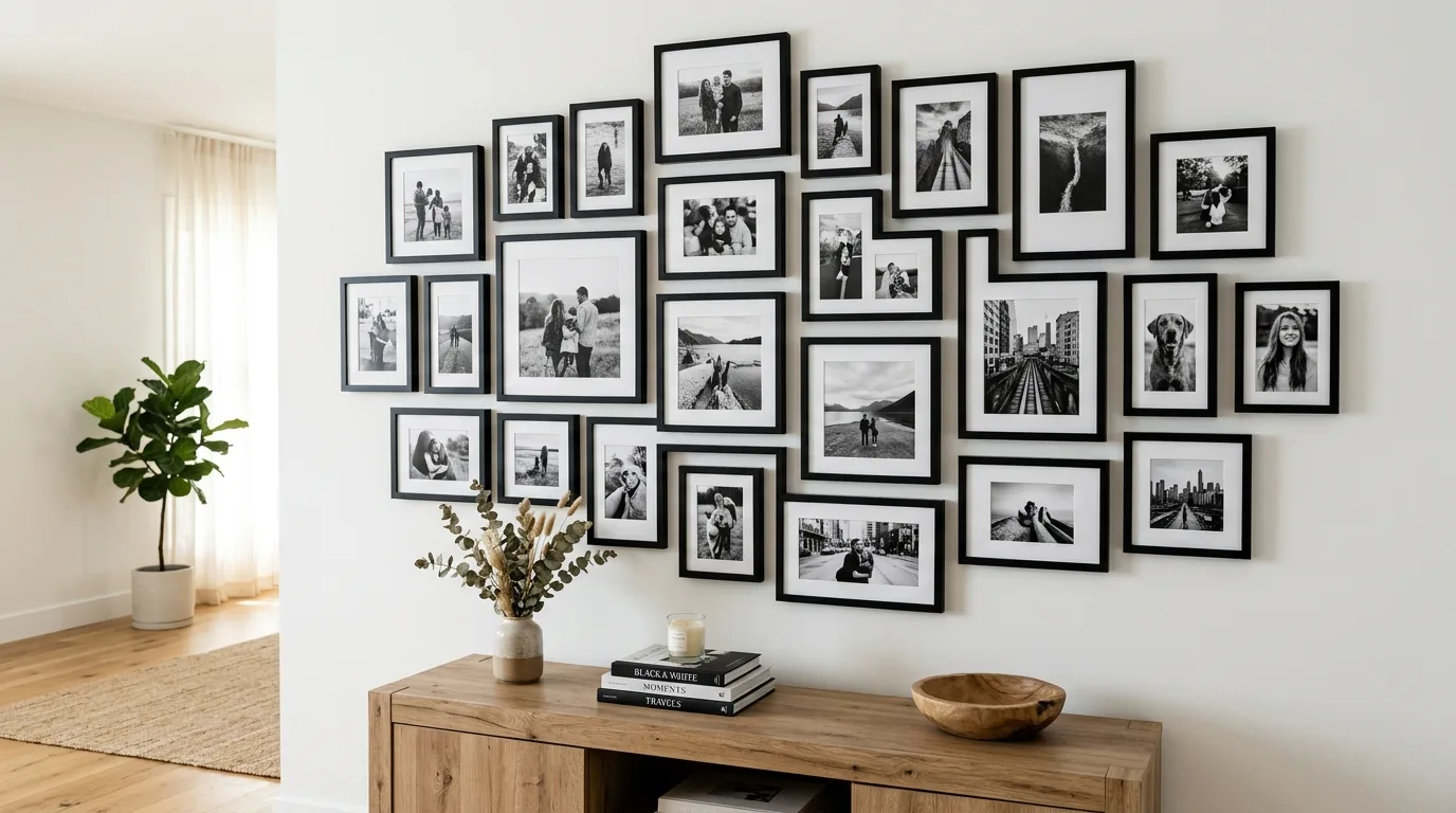 15 Creative Gallery Wall Ideas for a Personalized Art Display hero image