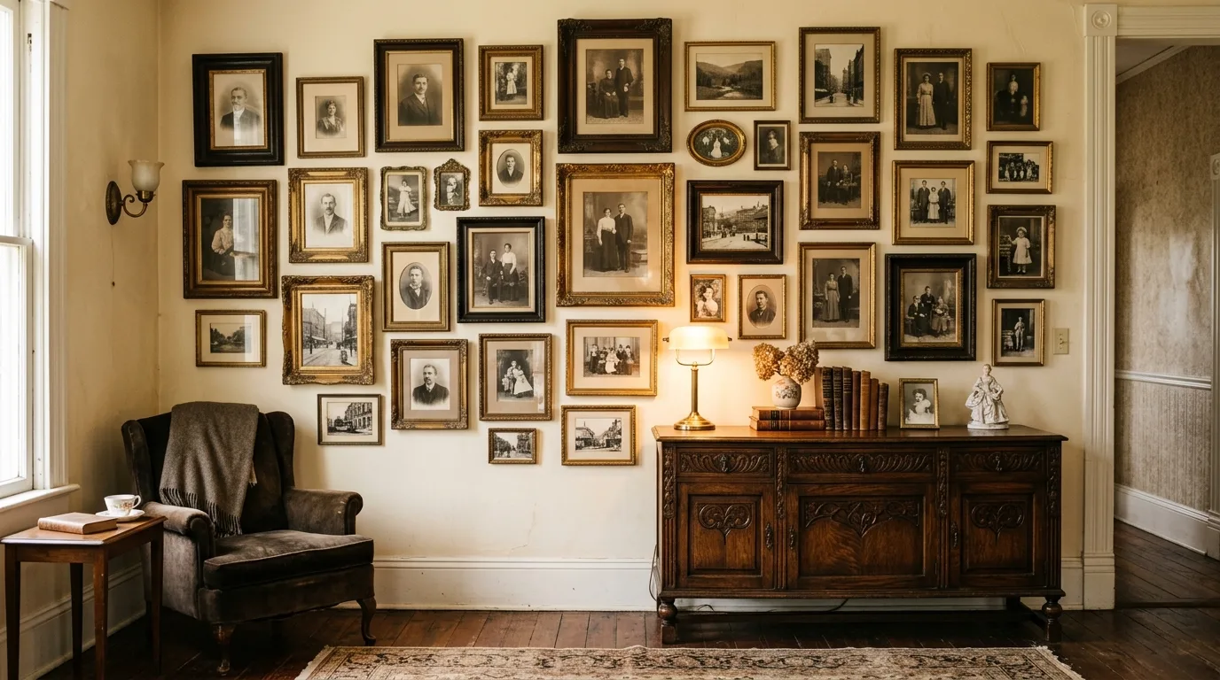 15 Creative Gallery Wall Ideas for a Personalized Art Display inspiration image 6