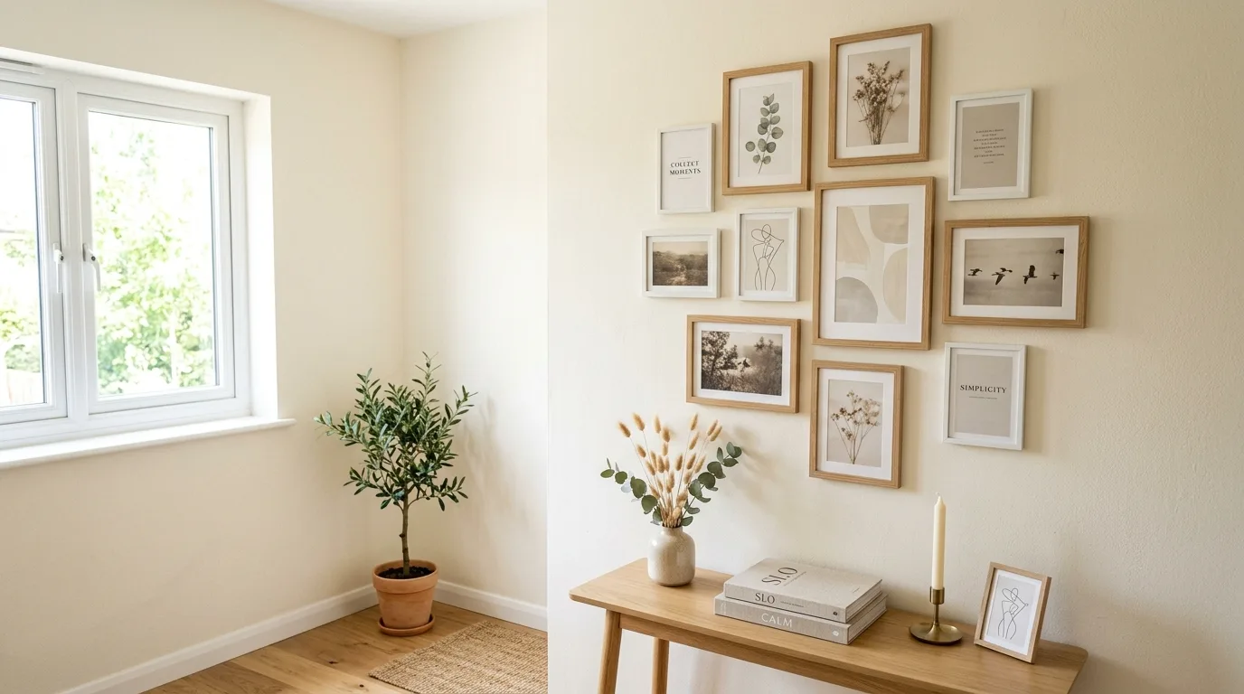 15 Creative Gallery Wall Ideas for a Personalized Art Display inspiration image 11