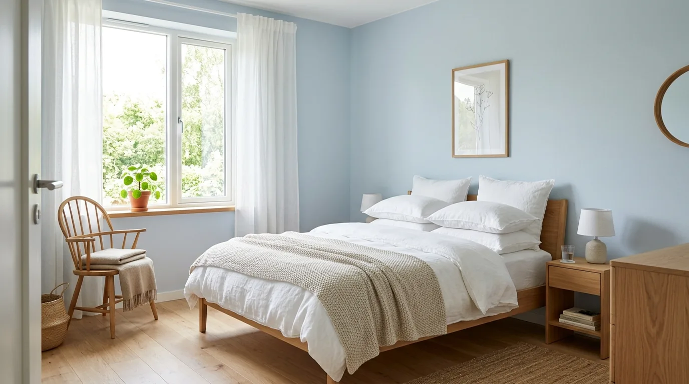 14 Crisp Blue and White Bedroom Ideas for a Fresh and Serene Retreat inspiration image 4