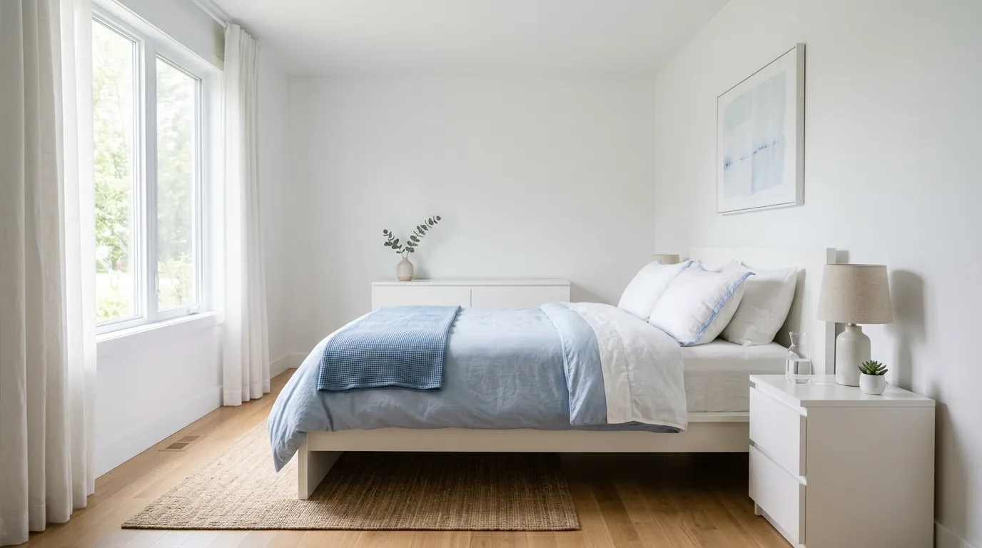 14 Crisp Blue and White Bedroom Ideas for a Fresh and Serene Retreat inspiration image 6