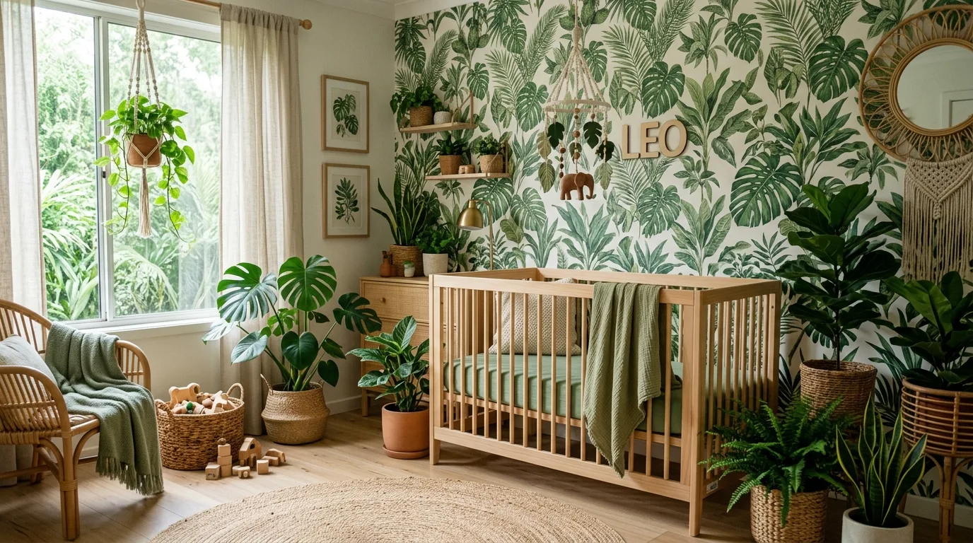 14 Dreamy Boho Nursery Ideas for a Free-Spirited and Cozy Baby Room inspiration image 8