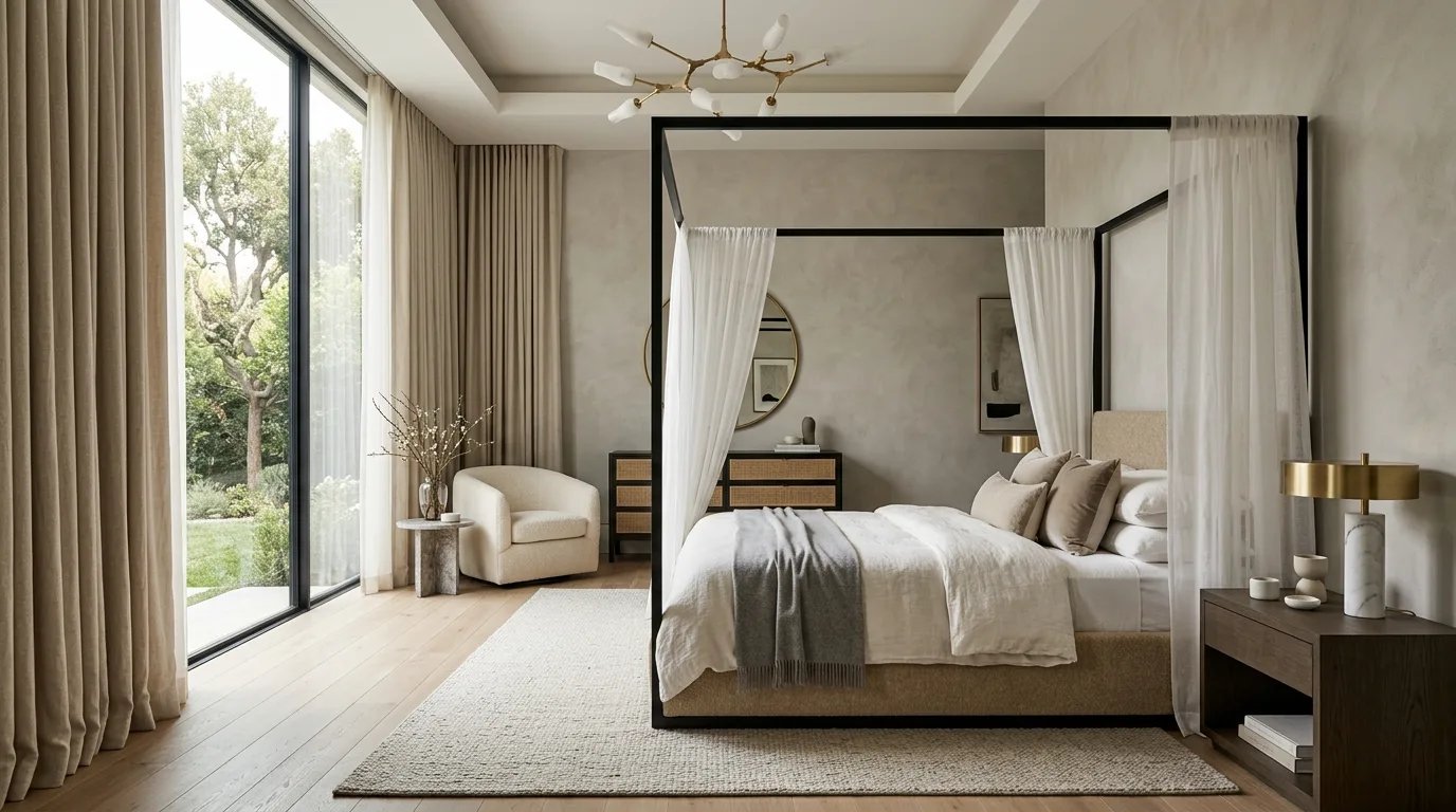 15 Dreamy Canopy Bedroom Ideas for a Romantic and Cozy Retreat inspiration image 12