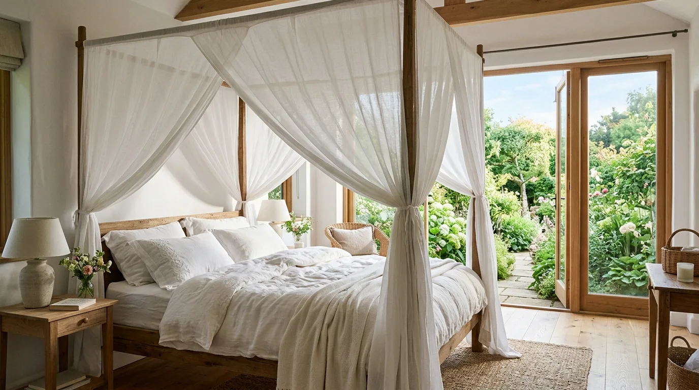 15 Dreamy Canopy Bedroom Ideas for a Romantic and Cozy Retreat inspiration image 13