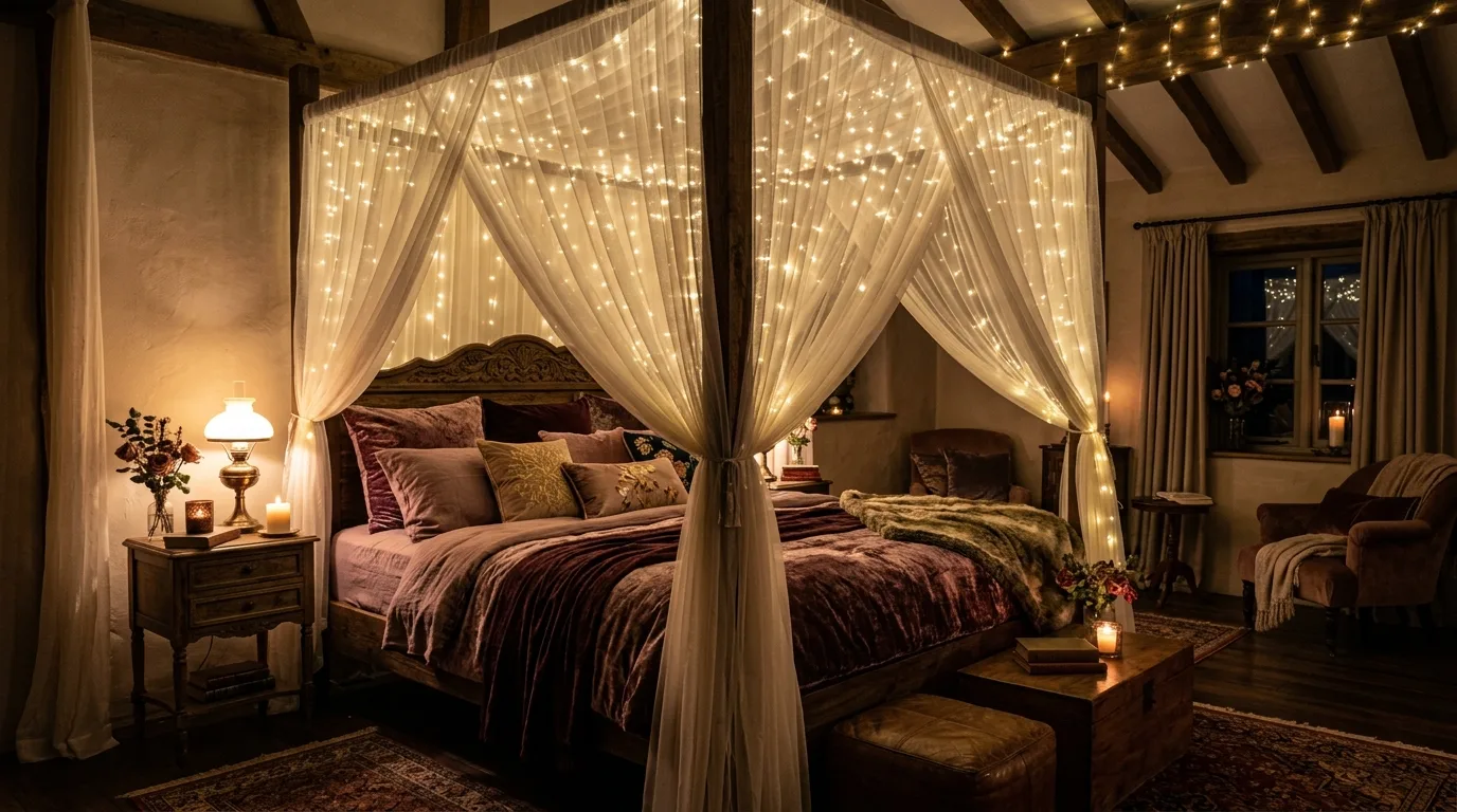 15 Dreamy Canopy Bedroom Ideas for a Romantic and Cozy Retreat inspiration image 15