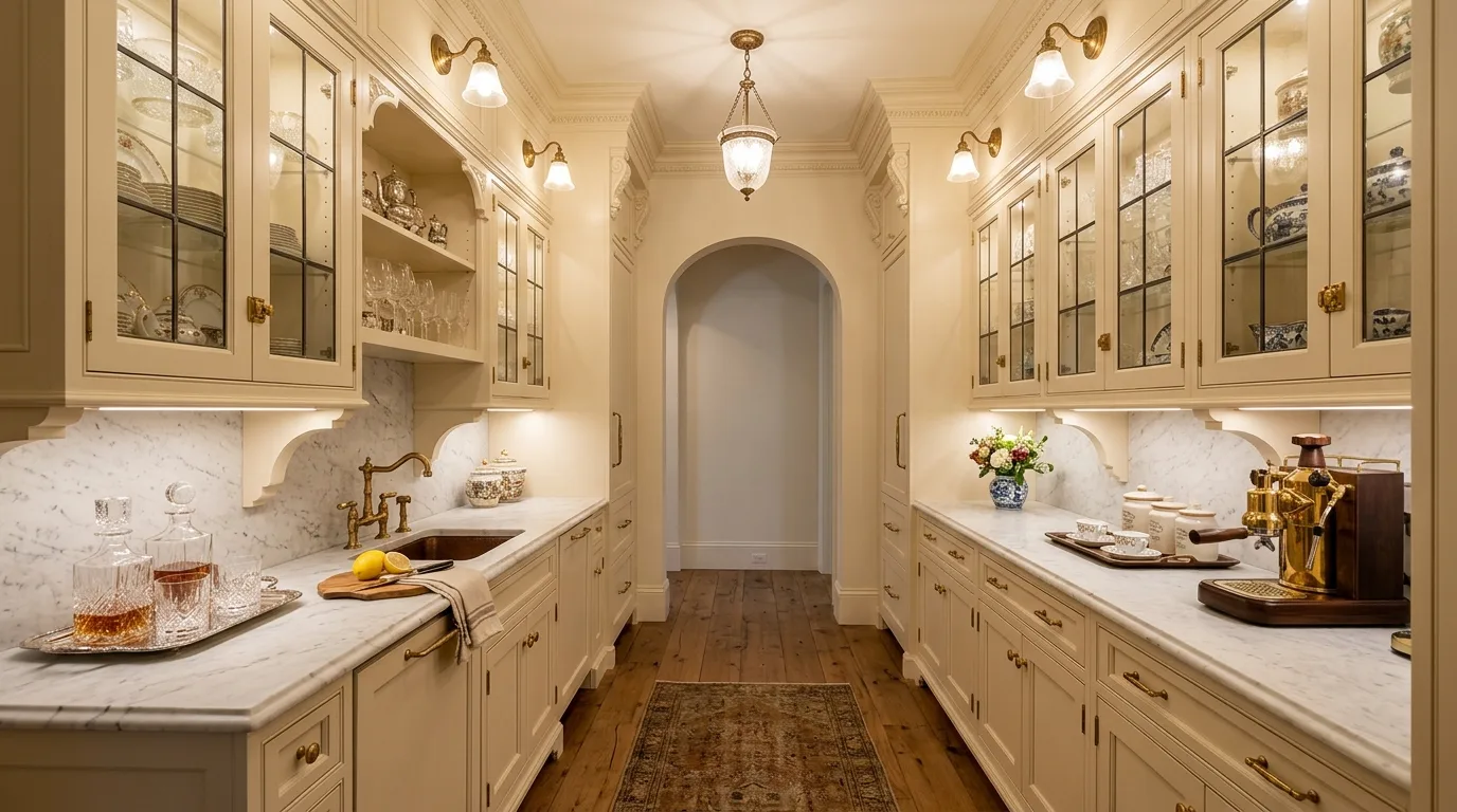 13 Elegant Butler Pantry Ideas for a Functional and Beautiful Storage Space inspiration image 4