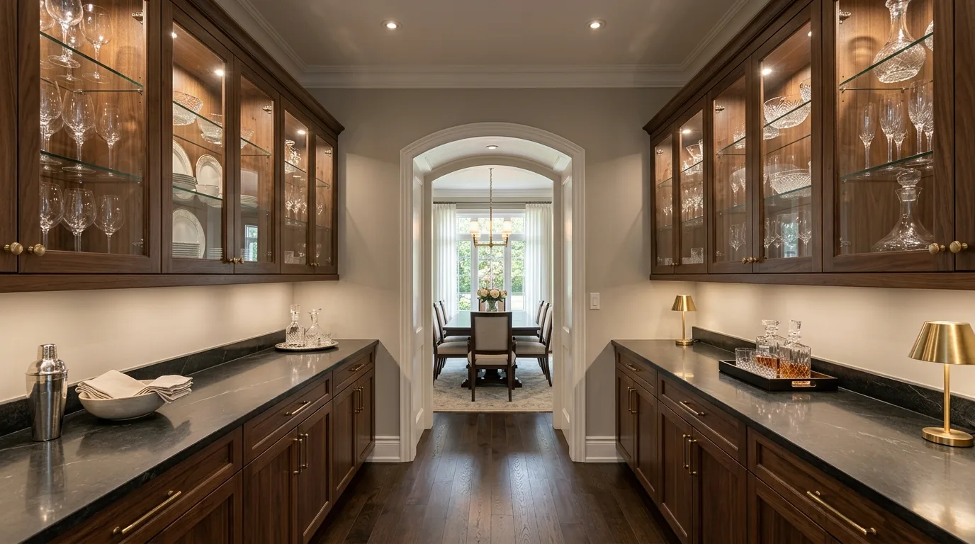 13 Elegant Butler Pantry Ideas for a Functional and Beautiful Storage Space inspiration image 8