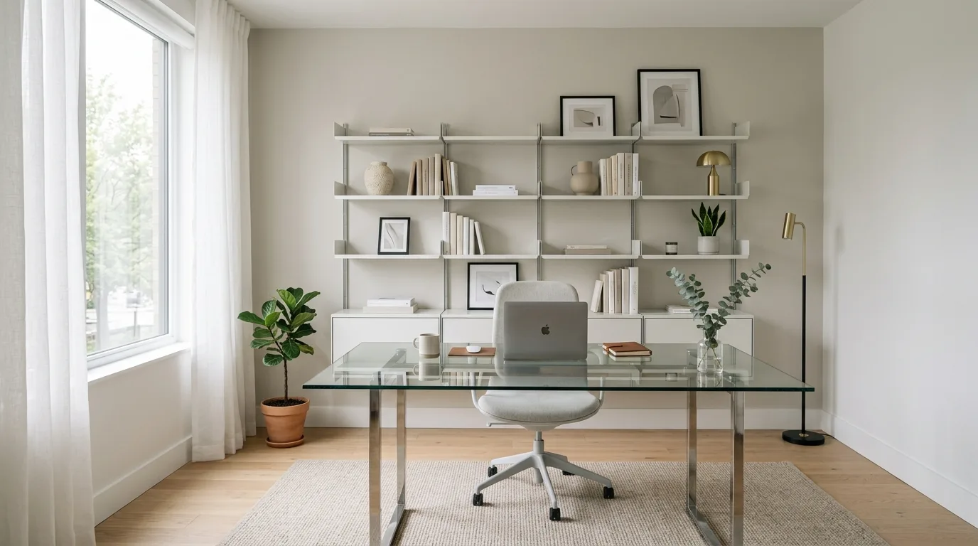 13 Elegant Chic Home Office Ideas for a Sophisticated Workspace inspiration image 2