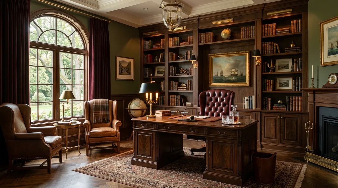 13 Elegant Chic Home Office Ideas for a Sophisticated Workspace inspiration image 3