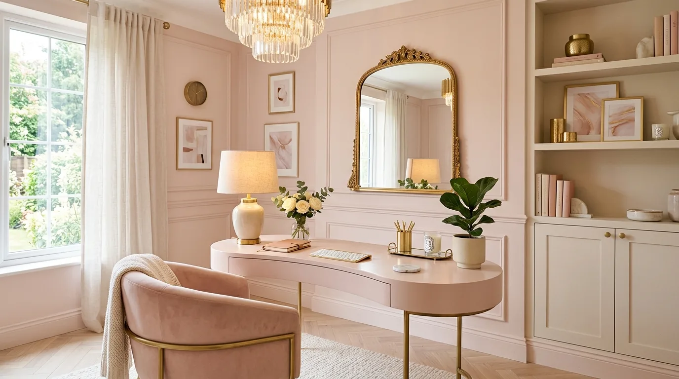 13 Elegant Chic Home Office Ideas for a Sophisticated Workspace inspiration image 4