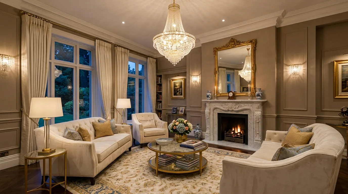 15 Elegant Luxury Living Room Ideas for a Sophisticated Gathering Space hero image