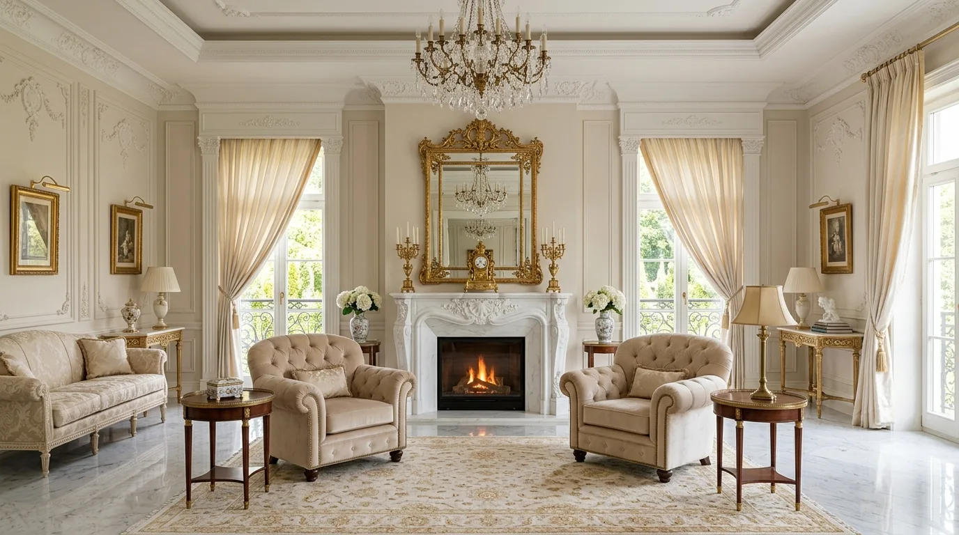 14 Elegant Neoclassical Living Room Ideas for Timeless Sophistication inspiration image 2
