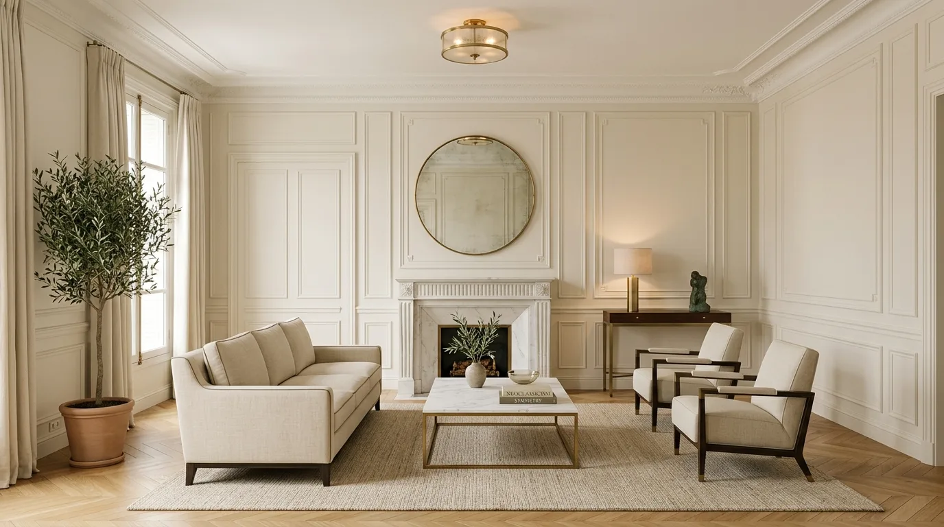 14 Elegant Neoclassical Living Room Ideas for Timeless Sophistication inspiration image 5