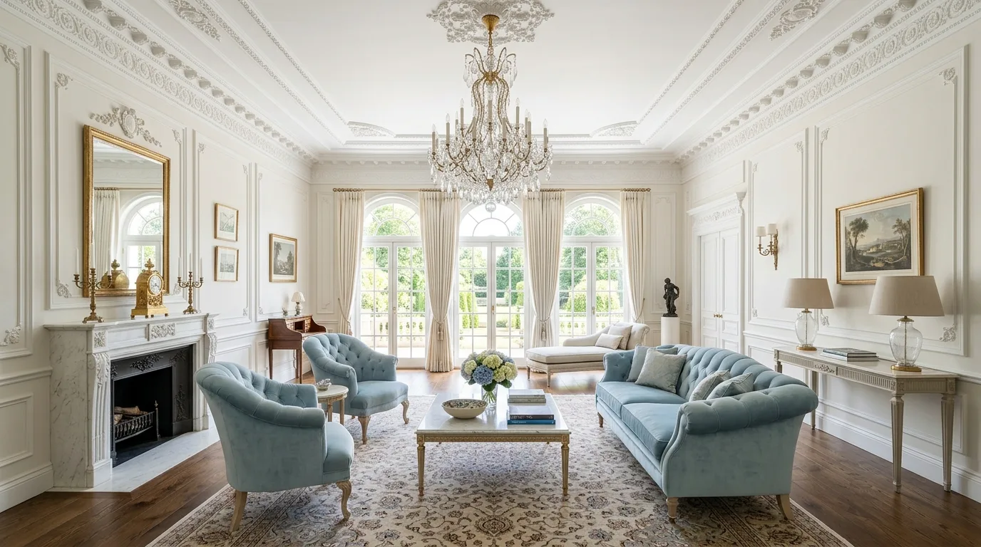 14 Elegant Neoclassical Living Room Ideas for Timeless Sophistication inspiration image 7