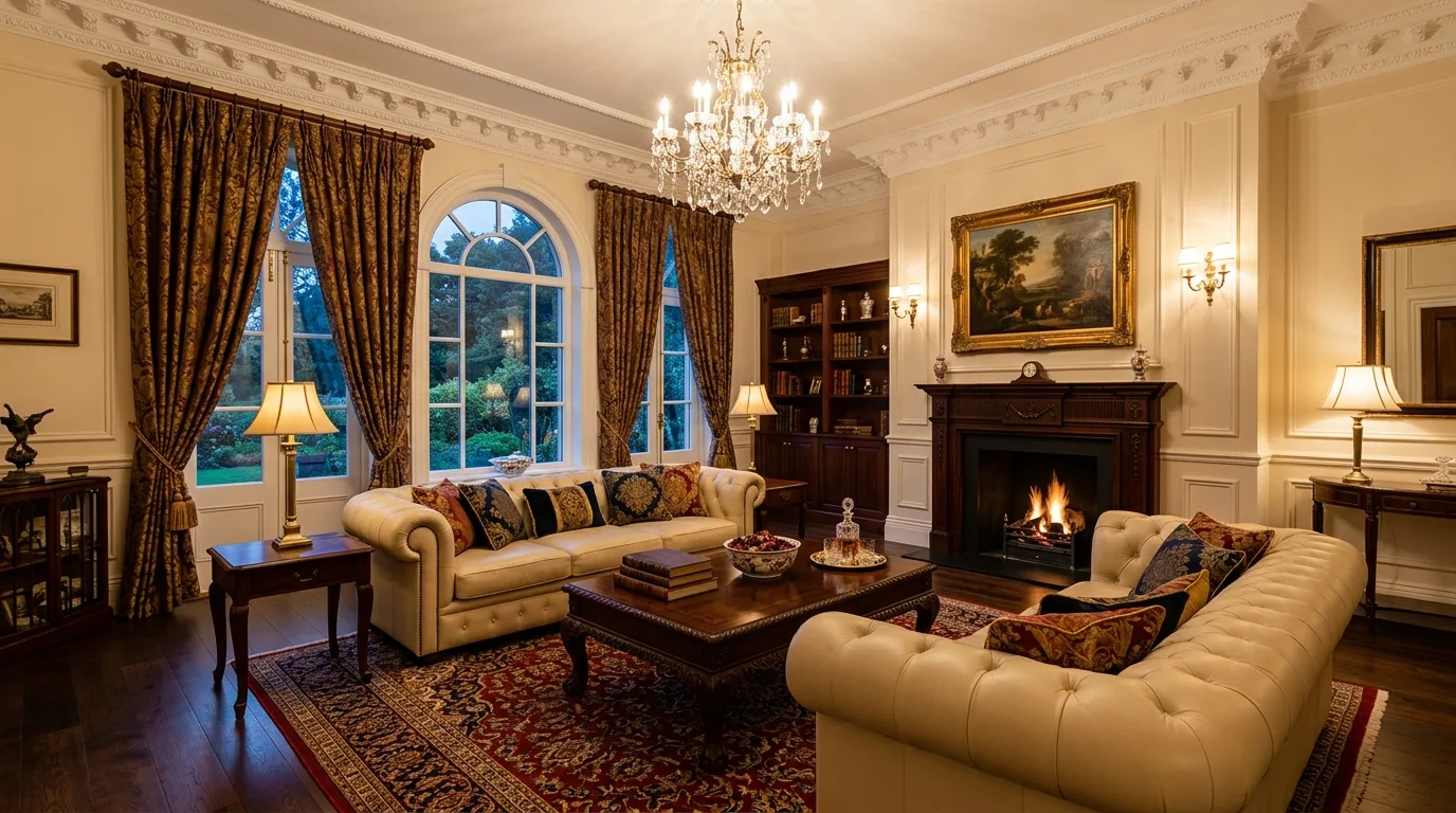 14 Elegant Traditional Living Room Ideas for Timeless Sophistication hero image
