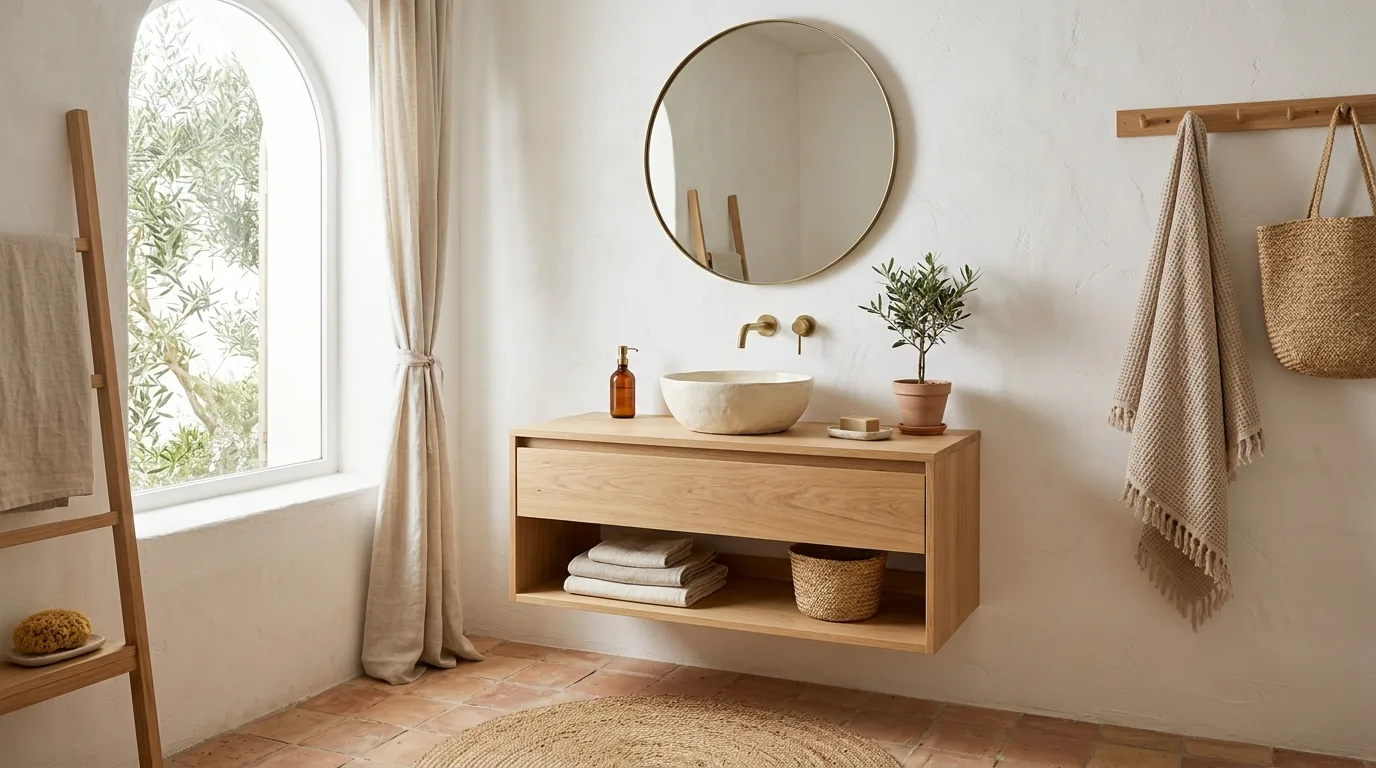 15 Free-Spirited Boho Bathroom Ideas for an Eclectic and Relaxing Space inspiration image 4