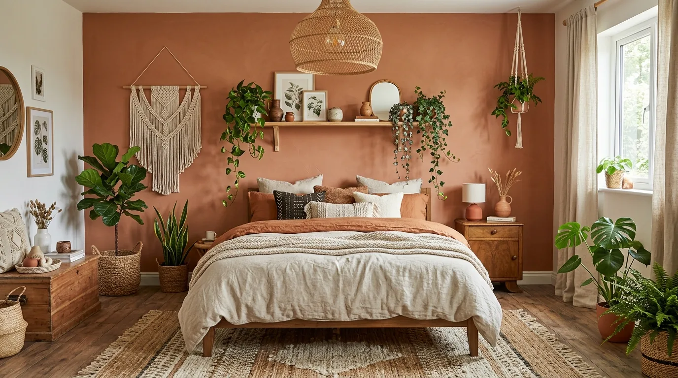 15 Free-Spirited Boho Bedroom Ideas for an Eclectic Cozy Retreat inspiration image 2