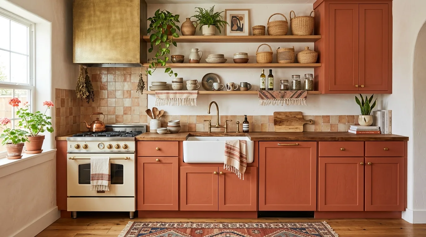 15 Free-Spirited Boho Kitchen Ideas for an Eclectic Culinary Space inspiration image 2