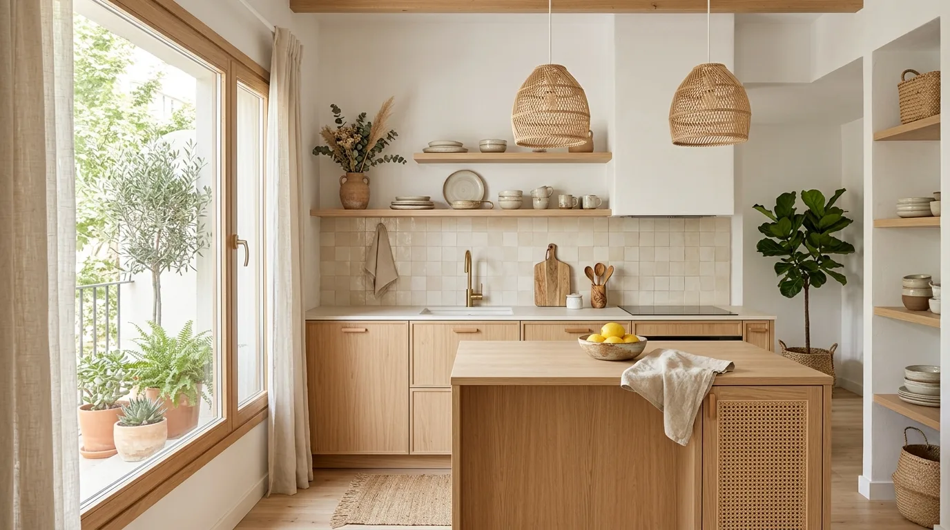 15 Free-Spirited Boho Kitchen Ideas for an Eclectic Culinary Space inspiration image 9