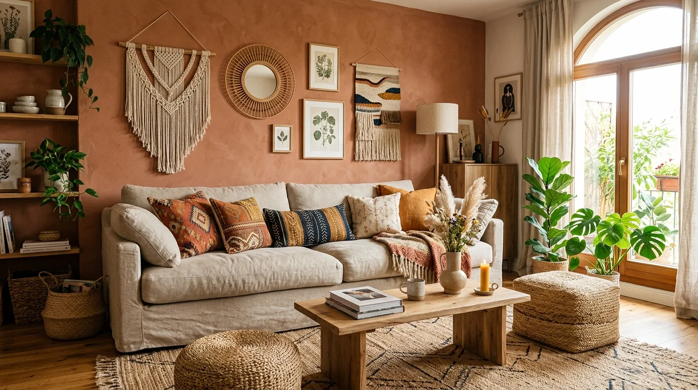15 Free-Spirited Boho Living Room Ideas for a Relaxed Eclectic Vibe inspiration image 2