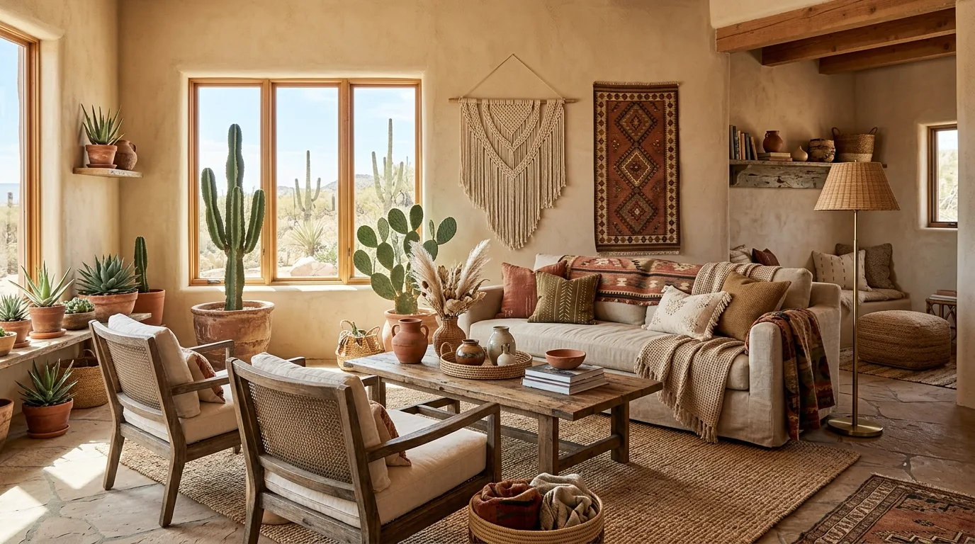 15 Free-Spirited Boho Living Room Ideas for a Relaxed Eclectic Vibe inspiration image 6