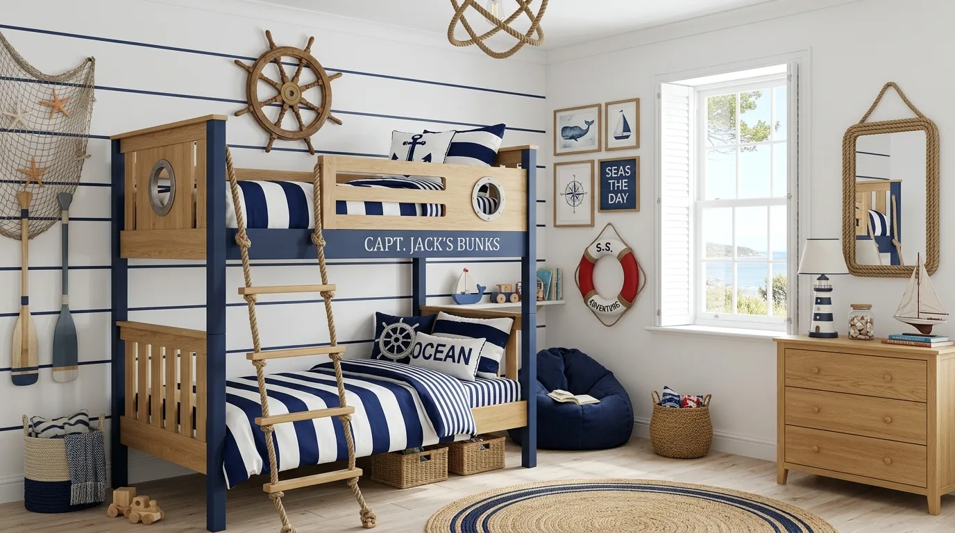 12 Fun Bunk Bed Bedroom Ideas for Kids and Shared Spaces inspiration image 10