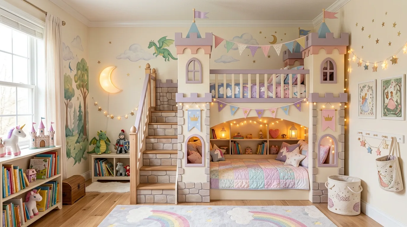 12 Fun Bunk Bed Bedroom Ideas for Kids and Shared Spaces inspiration image 11