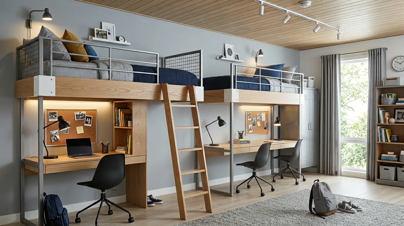 12 Fun Bunk Bed Bedroom Ideas for Kids and Shared Spaces inspiration image 12