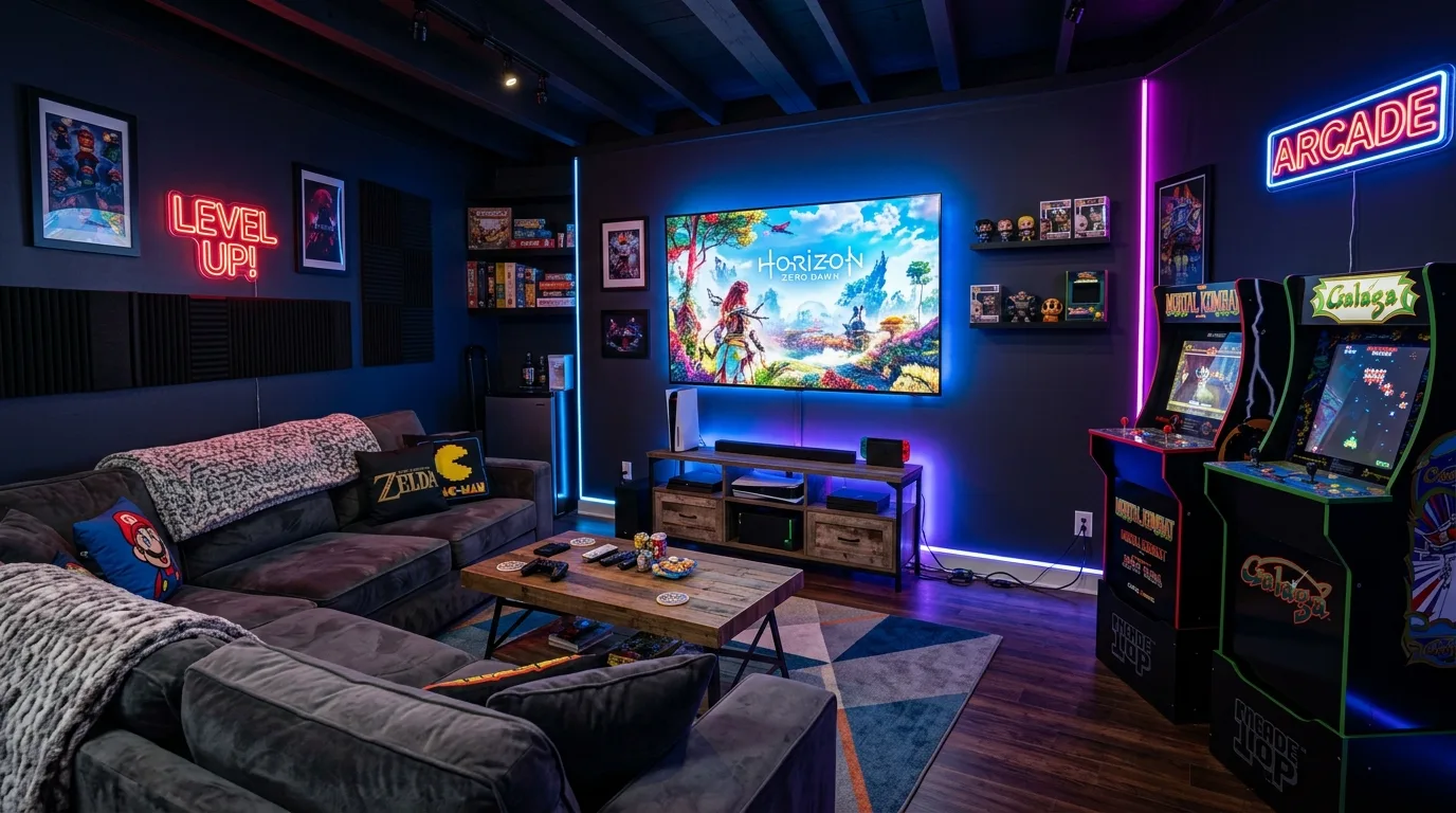 13 Fun Game Room Ideas for the Ultimate Entertainment Space hero image