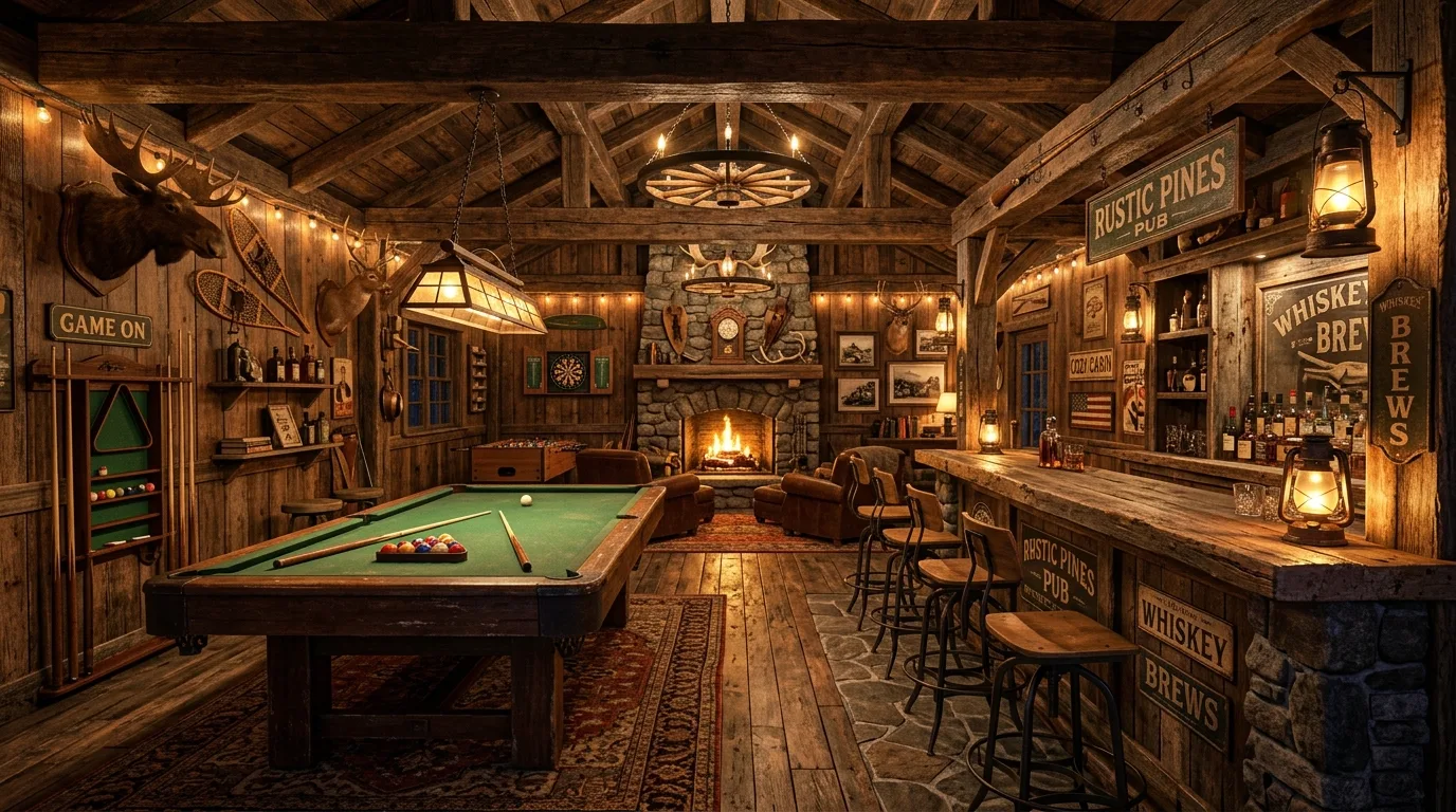 13 Fun Game Room Ideas for the Ultimate Entertainment Space inspiration image 8