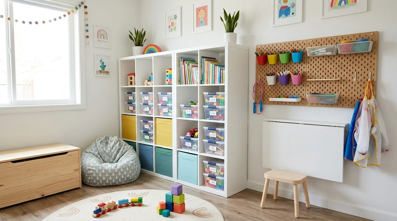 14 Fun Kids Playroom Ideas for a Creative and Organized Play Space inspiration image 5
