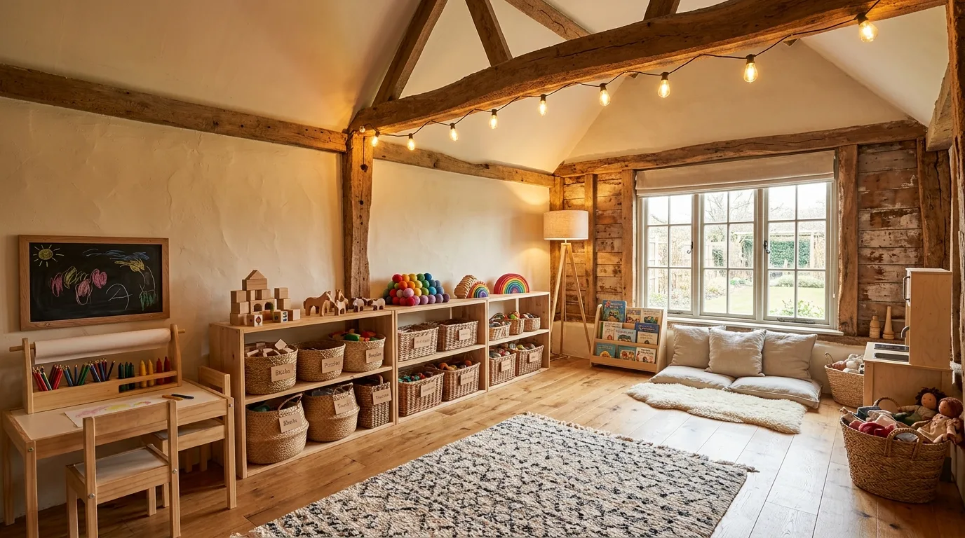 14 Fun Kids Playroom Ideas for a Creative and Organized Play Space inspiration image 11