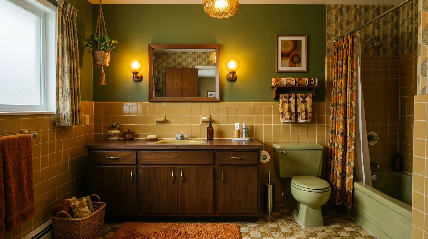 13 Fun Retro Bathroom Ideas for a Nostalgic and Playful Vibe inspiration image 6