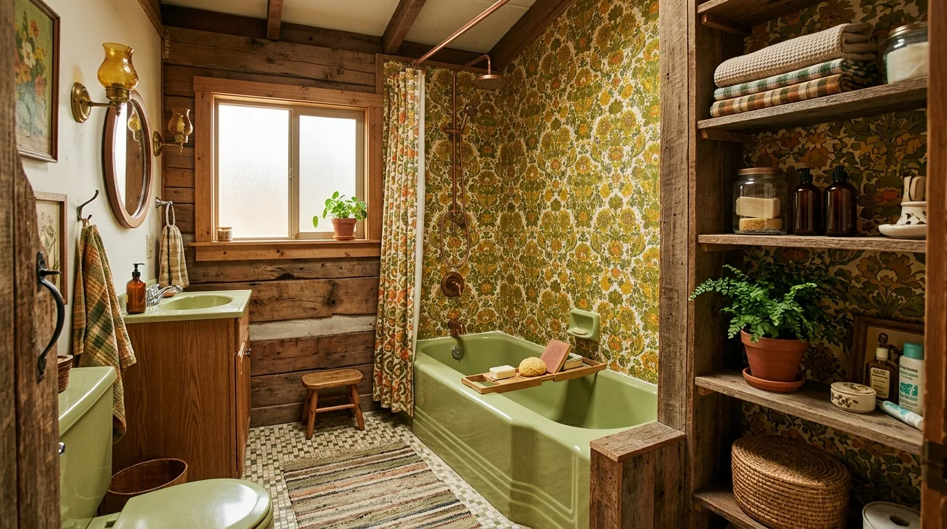 13 Fun Retro Bathroom Ideas for a Nostalgic and Playful Vibe inspiration image 11