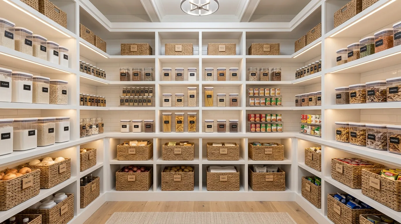 15 Functional Kitchen Pantry Organization Ideas for a Tidy Cookspace hero image