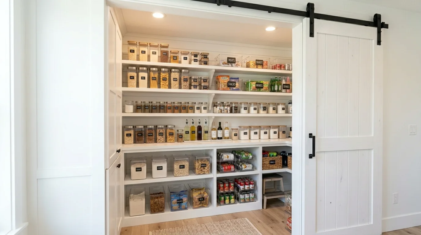 15 Functional Kitchen Pantry Organization Ideas for a Tidy Cookspace inspiration image 3