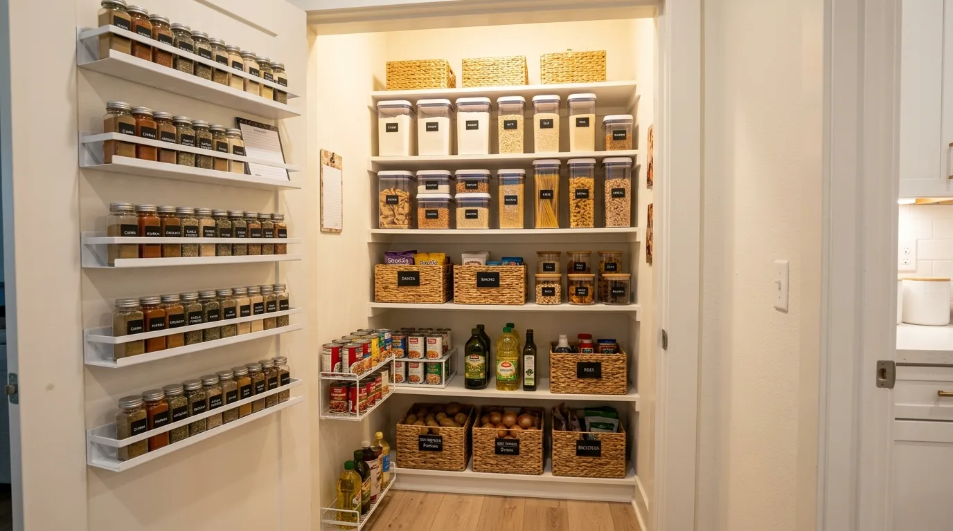 15 Functional Kitchen Pantry Organization Ideas for a Tidy Cookspace inspiration image 4