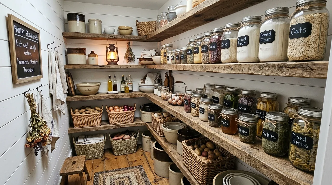 15 Functional Kitchen Pantry Organization Ideas for a Tidy Cookspace inspiration image 6