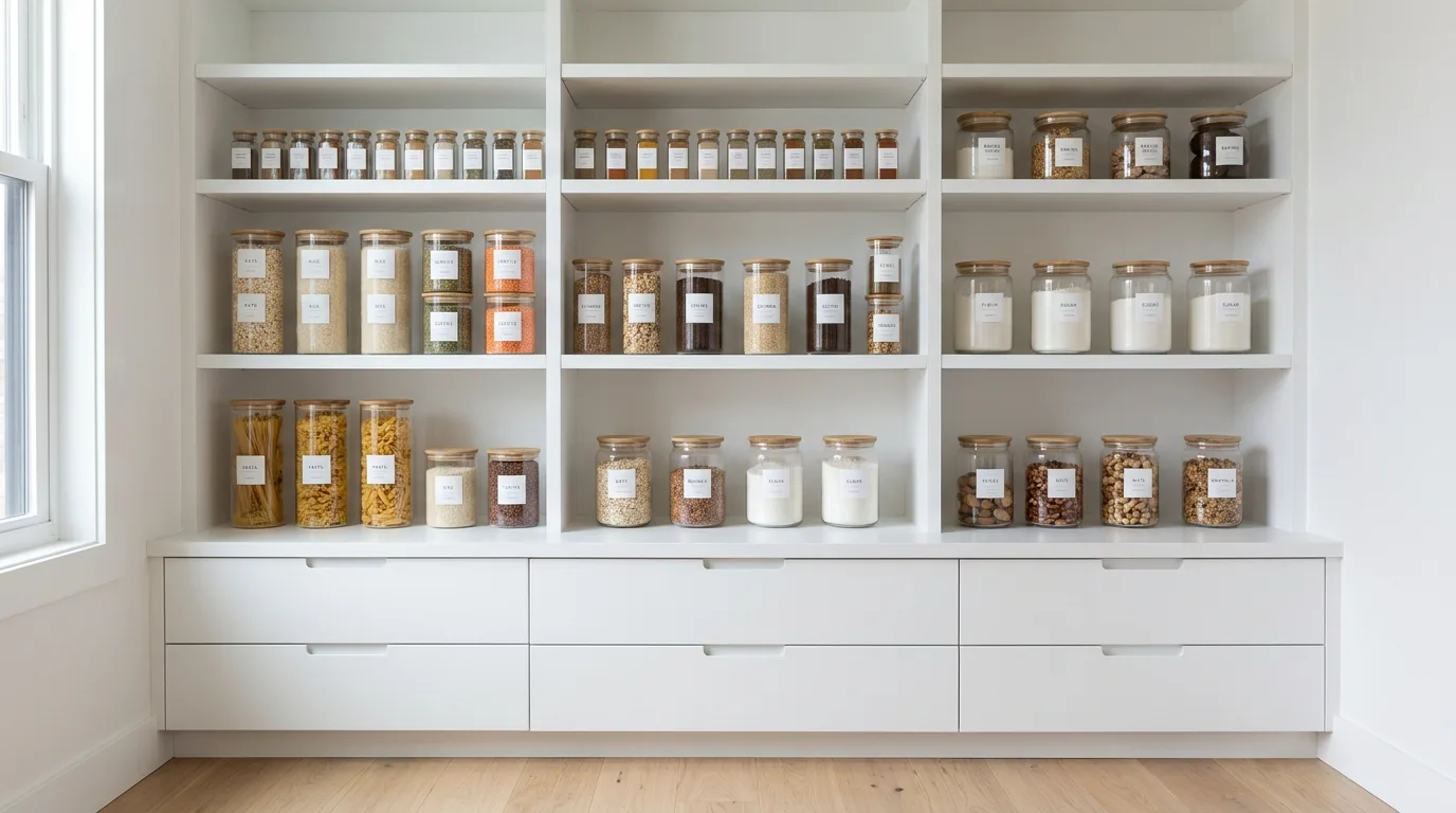 15 Functional Kitchen Pantry Organization Ideas for a Tidy Cookspace inspiration image 7